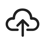 Cloud Backup SVG Icon